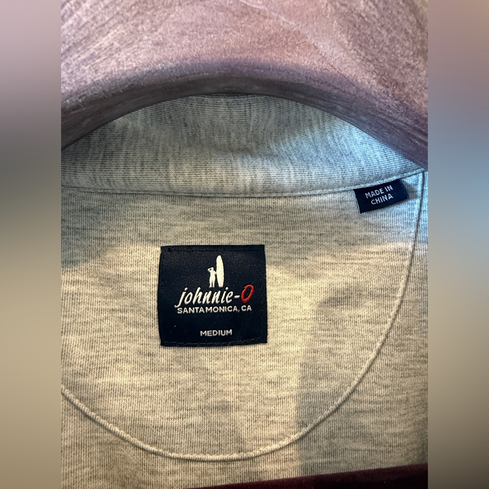 Johnnie-O Mens Maxton 1/4 Zip Hooded Sweatshirt Scottsdale National Golf… - Picture 12 of 14